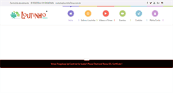 Desktop Screenshot of lourinhofilmes.com.br